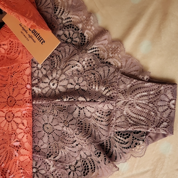 Juicy Couture 3 Pack Lace Cheeky Panties - Picture 5 of 7